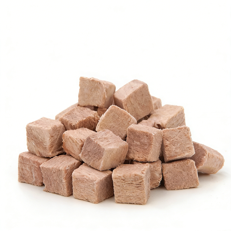 Freeze-Dried Duck Meat Cubes