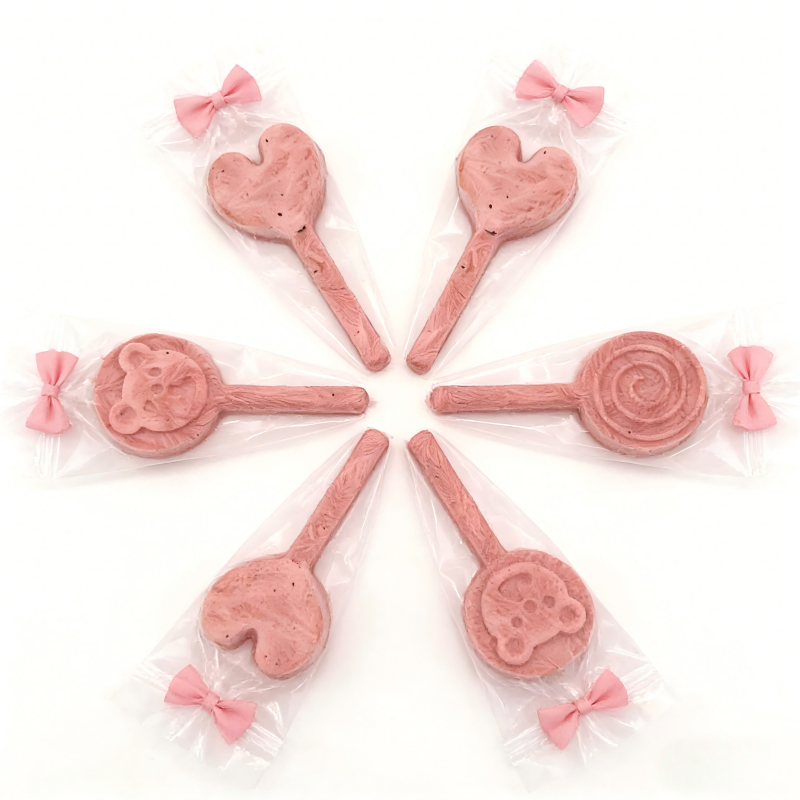 Lollipop-Shaped Freeze-Dried pet Treats
