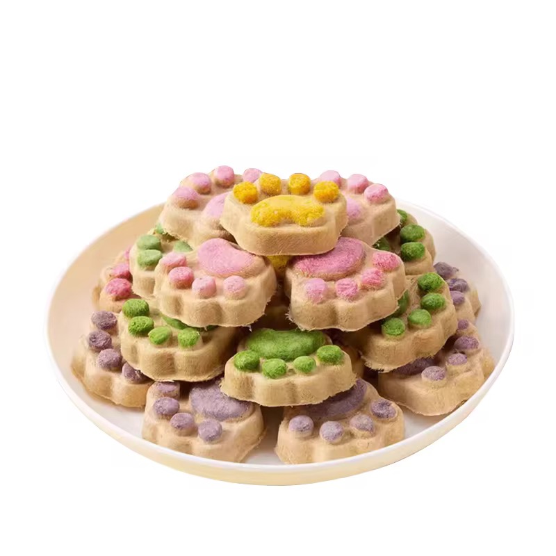 Cat Paw-Shaped Freeze-Dried Creative Treats