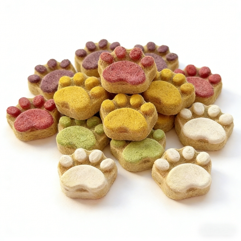 Cat Paw-Shaped Freeze-Dried Creative Treats-img-3