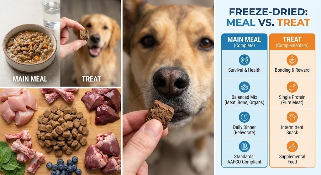 The Power Couple: Unlocking the Distinct Benefits of Freeze-Dried Meals and Treats